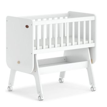 Boori Neat Rocking Cradle V24 Barley White/Almond (mattress included)