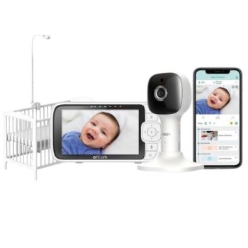 Oricom 5inch Smart HD Nursery Pal Skyview Baby Monitor with Cot Stand OBH650P