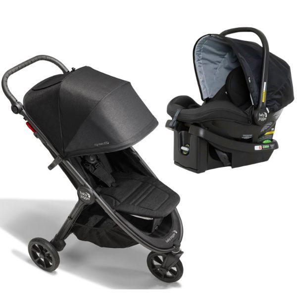 Baby Jogger City Mini GT2 Stroller Opulent Black Baby Jogger City Go Car Seat