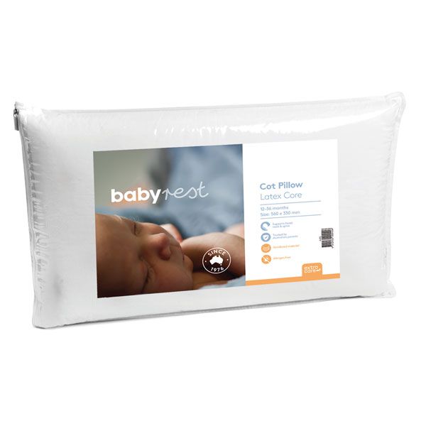 Anstel Babyrest Deluxe Latex Cot Pillow Core Latex