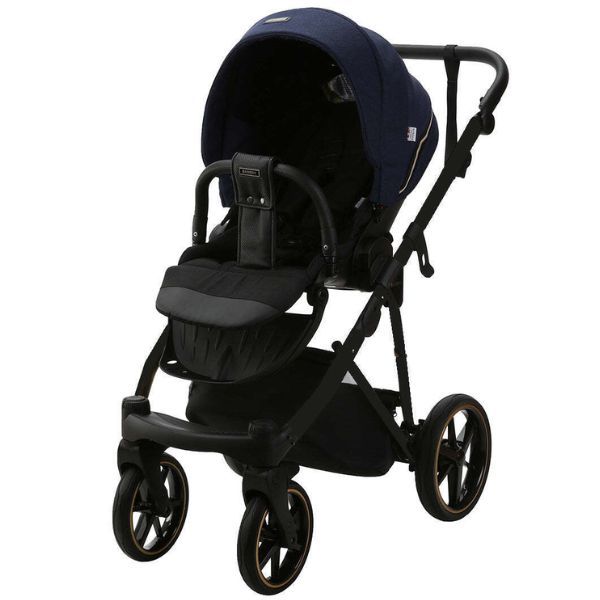Bambini Prams Geneva Blue with Black Frame BJORN