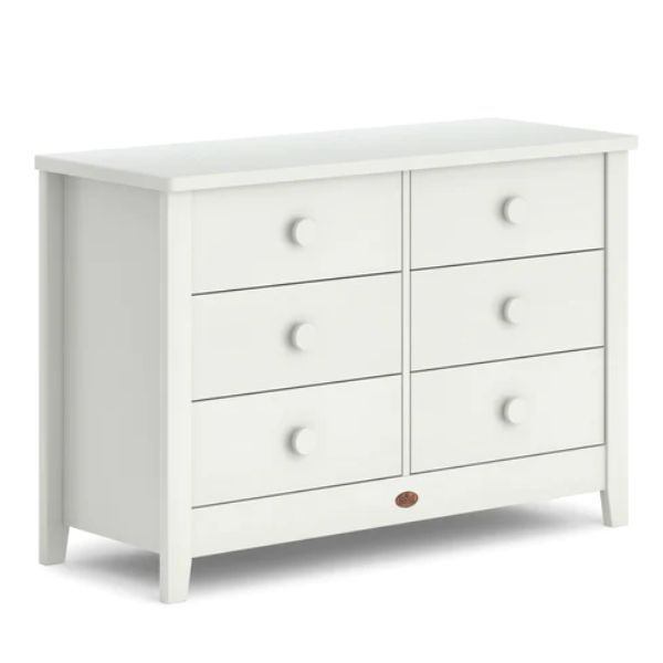 Boori 6 Drawer Chest v23 Barley White