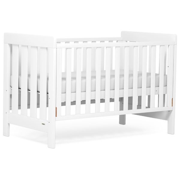 Boori Daintree Cot Bed V19 with dropside Barley Breathable Mattress