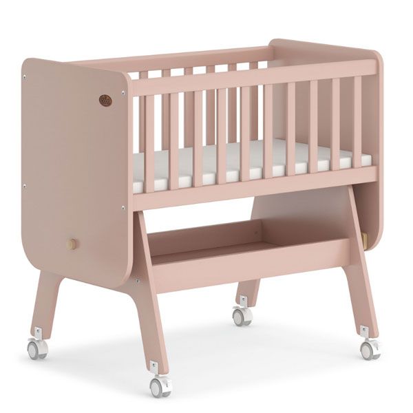 Boori Neat Rocking Cradle Cherry Almond mattress included