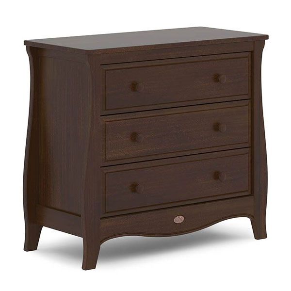 Boori Sleigh 3 Drawer Chest V19 Coffee