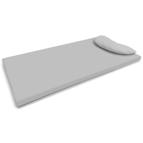 Boori Soft Lux Change Pad 39.5cm Grey