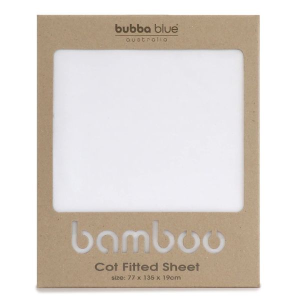 Bubba blue fitted cot sheet cheap