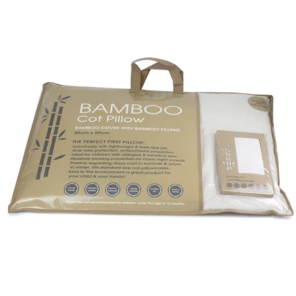Bubba blue cot pillow clearance