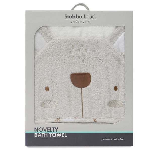 Bubba blue novelty hooded bath towel hot sale