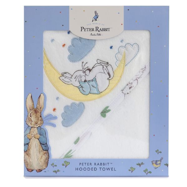 Peter rabbit hooded baby towel hot sale