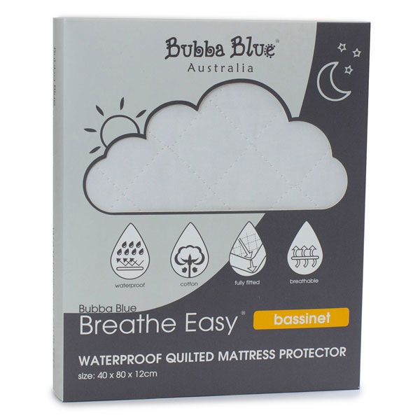 Bubba blue bamboo mattress protector outlet