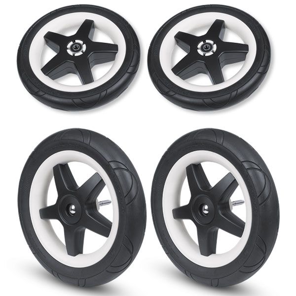 Bugaboo Donkey Buffalo EVA Foam Wheels Replacement Set 4 Wheels