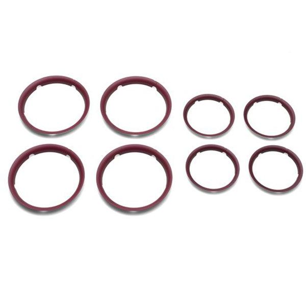 Bugaboo Fox Wheel Caps Dark Red