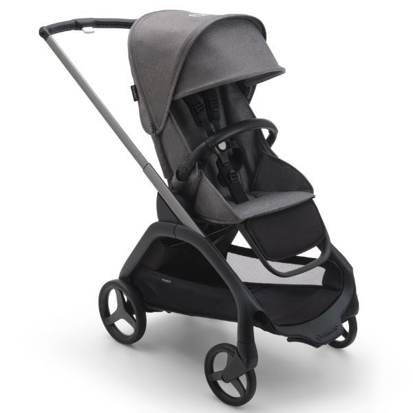 Bugaboo Dragonfly Complete Pram GRAPHITE GREY MELANGE GREY MELANGE