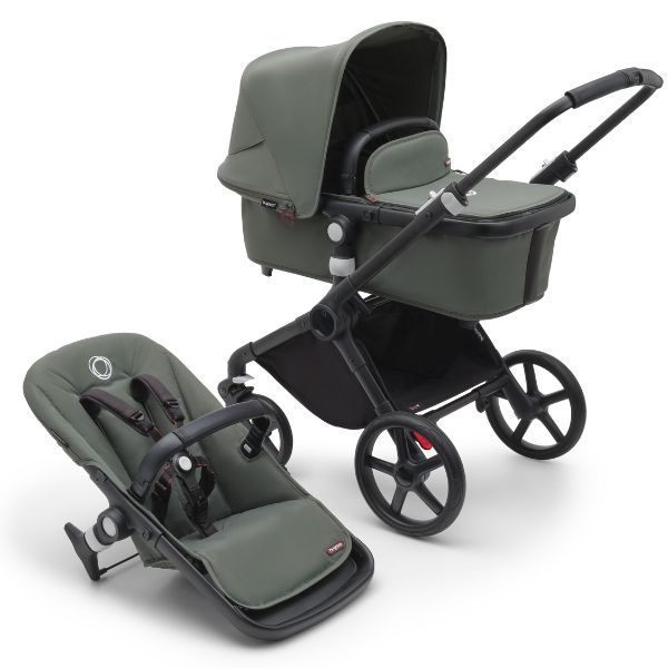 Bugaboo Fox Cub Complete Black Forest Green Forest Green BABY KINGDOM