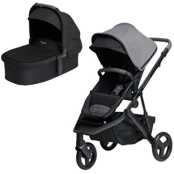 Edwards Co Oscar M2 Stroller Slate Grey Carry Cot 2