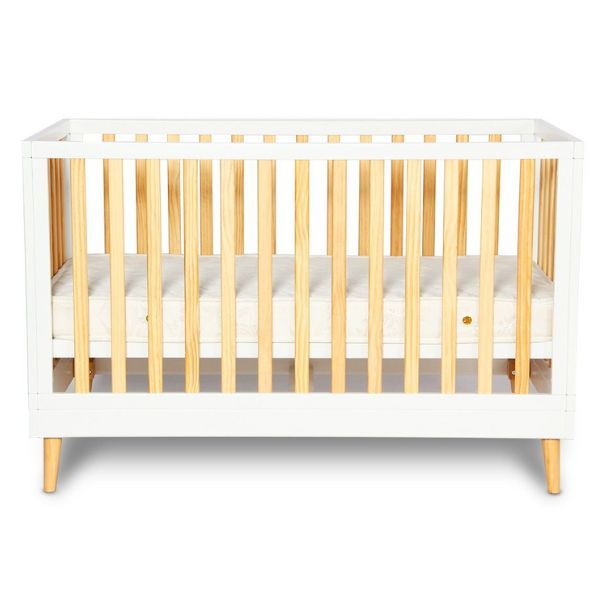 White and natural cot discount