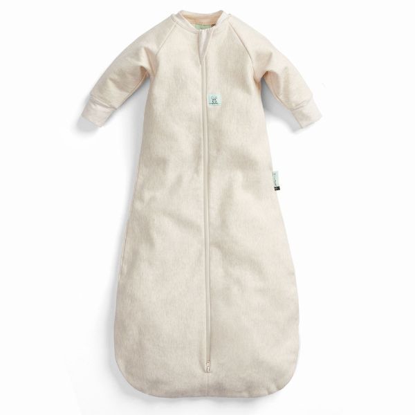ErgoPouch Jersey Sleeping Bag 1.0 Tog With Sleeves 3 12m Oatmeal Marle
