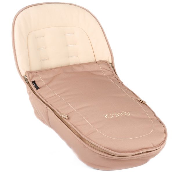 Icandy Peach Universal Luxury Footmuff Butterscotch V16