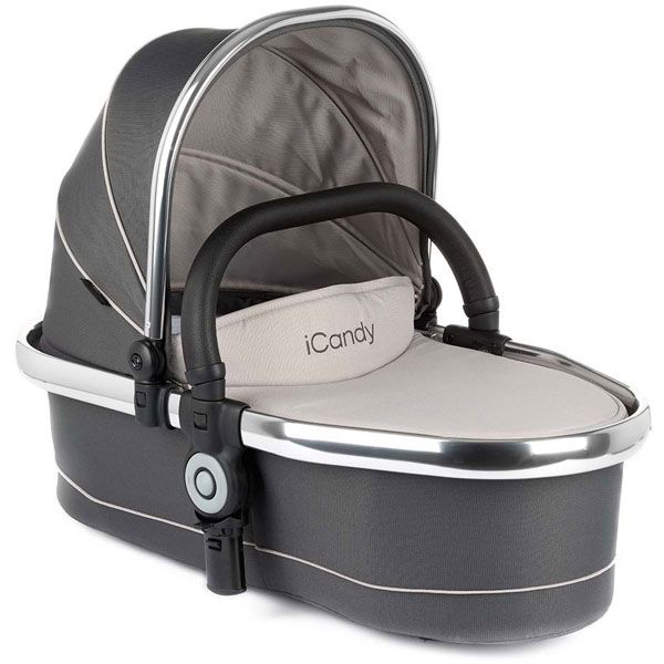 icandy Peach Twin Carrycot V16 Truffle 2