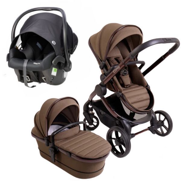 iCandy Peach 7 Pram Coco TRAVEL SYSTEM includes Maxi Cosi Infant Carrier with Base
