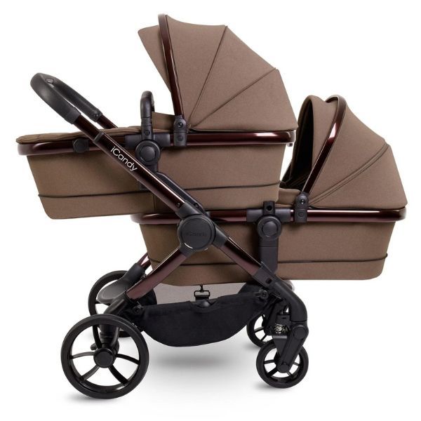 Icandy peach twin pram deals