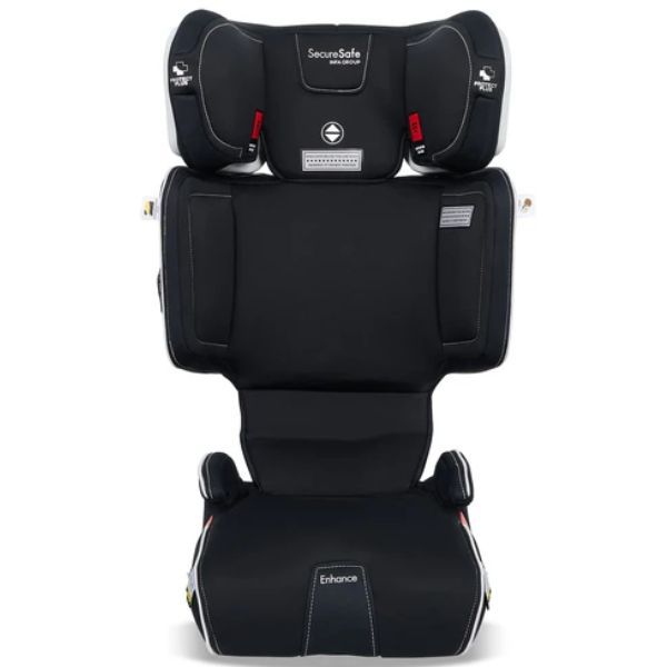 SecureSafe Enhance Booster Seat 4 10 years Black