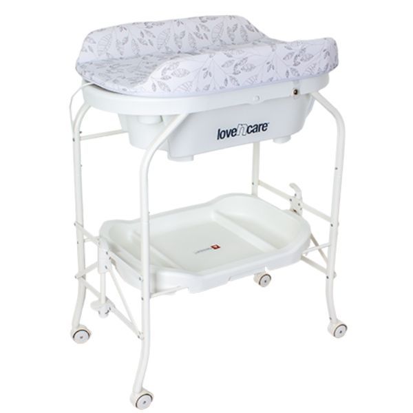 Love n Care Celeste Change Table And Bath Leaves