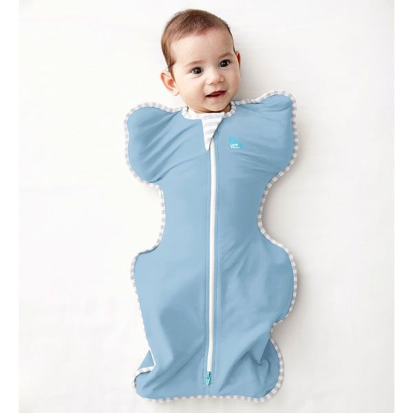 Love To Dream Swaddle Up Original 1.0Tog Small Dusty Blue