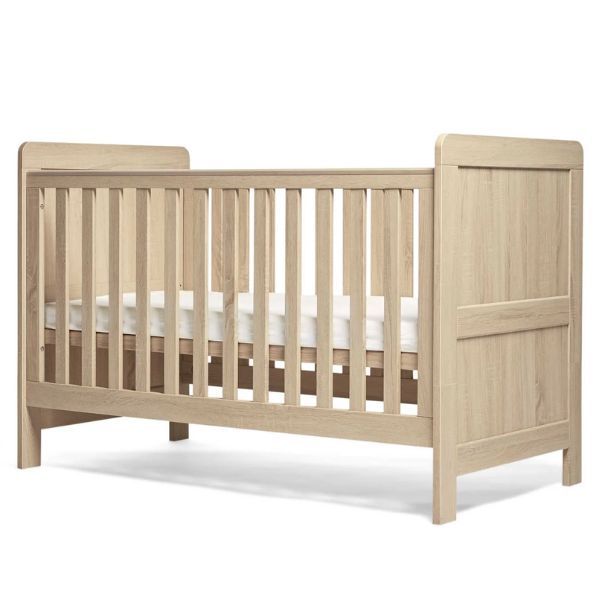 Mamas Papas Atlas Cot Bed Light Oak