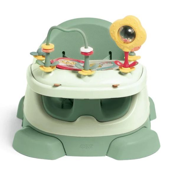 Mamas Papas Bug 3 in 1 Floor Booster Seat with Activity Tray Eucalyptus BABY KINGDOM