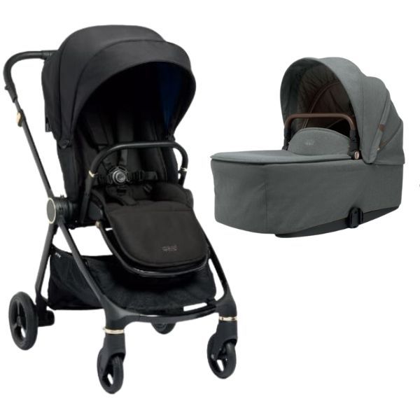 Mamas Papas Strada Pram Black Diamond Package BABY KINGDOM
