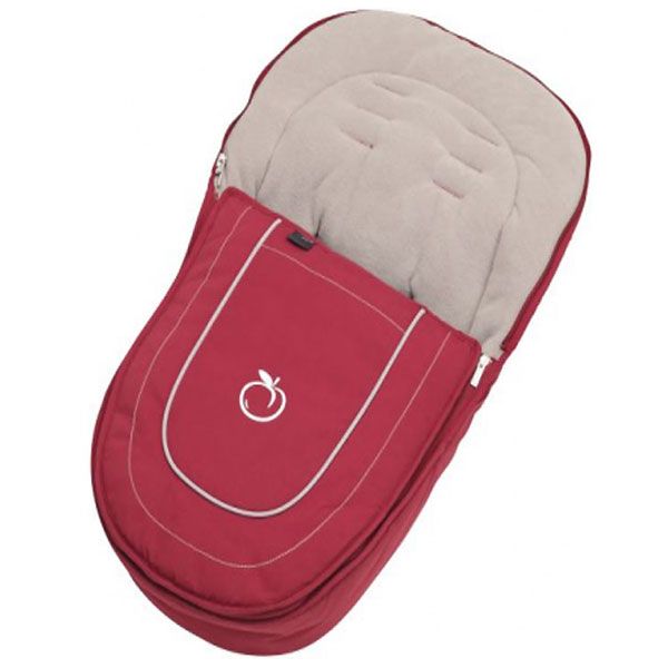 iCandy Peach Jogger Footmuff Cranberry Online Only