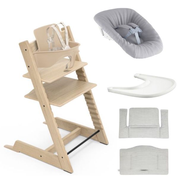 Stokke Tripp Trapp Chair Newborn Highchair Bundle