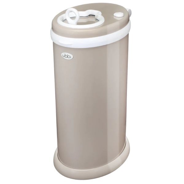 Ubbi Nappy Bin Taupe