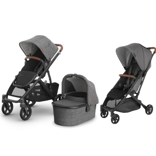 UPPAbaby VISTA V3 Pram with Bassinet Minu V2 Stroller Bundle