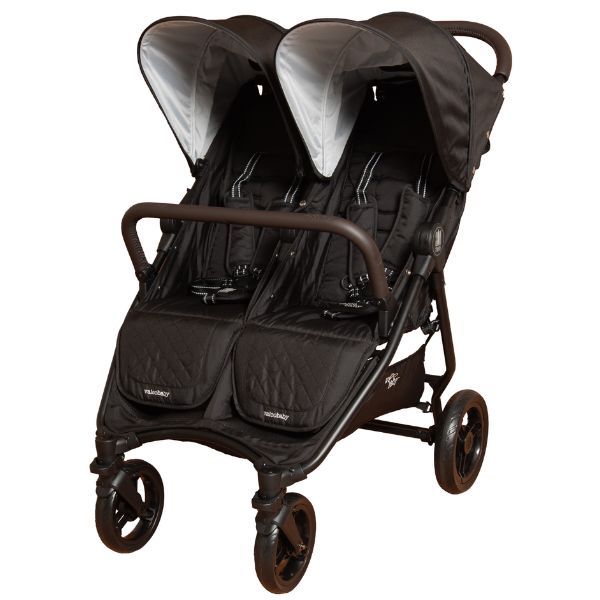 Slim double pram hot sale