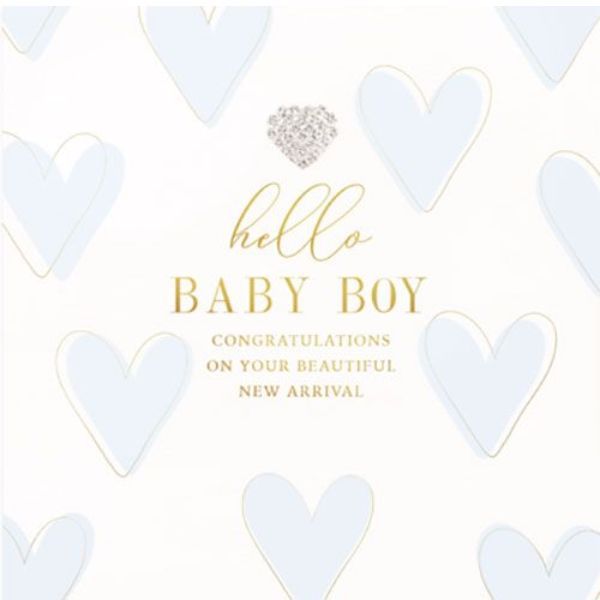 Paper Salad BABY BOY CARD Paper Salad BABY BOY CARD