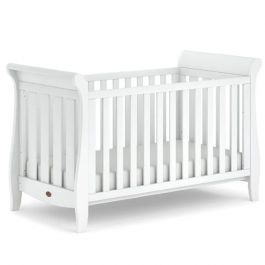 Boori Sleigh Elite Cot Bed Barley White