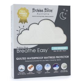 Bubba Blue Quilted Co Sleeper Waterproof Mattress Protector