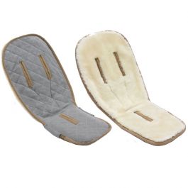 Bugaboo Wool Seat Reversible Liner Off White Grey